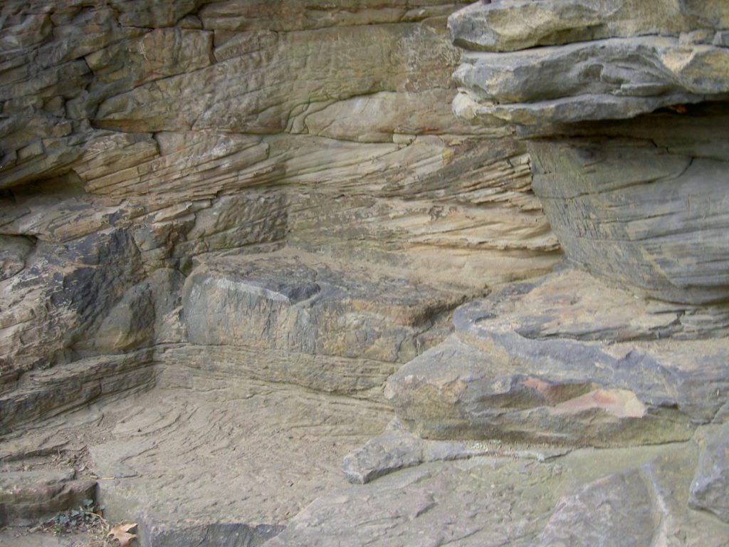 Rapp's Seat, a stone outcrop above the town